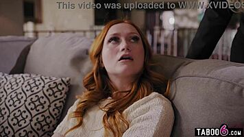 Petite milf prevents teens from fighting in taboo fantasy scenario