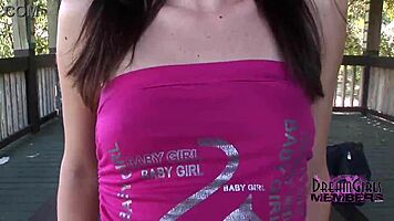 hey, check out this tattooed wild girl stripping completely nude in the local park, so exciting!