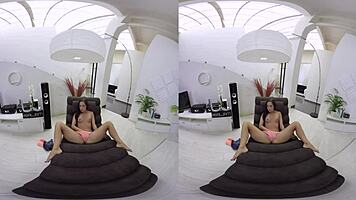 vrpornjack com relaxing time with kristy in vr porn