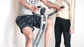 Indian Desi Sexy Lady Fucked Hard With Stranger In The Gym While Doing Exercise