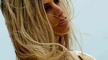 Italian Petite 18+ Milf Model Francy Torino Does Outdoor Striptease