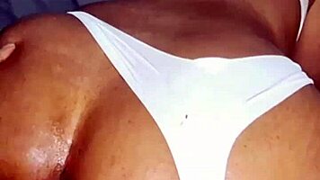 i love my ebony man stretching my big ass wide for anal