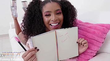 cute young brazilian ariella ferraz fucks four big studs with double anal penetration a lot of piss drinking & cum cocktail at the end