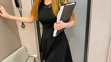 Young Teacher's Brazen Classroom Fuck