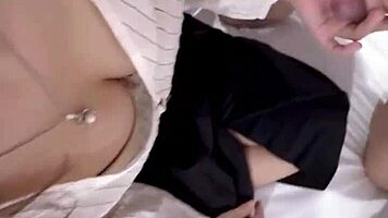 the young vietnamese amateur in her homemade room fingers her hairy wet pussy to dripping orgasm