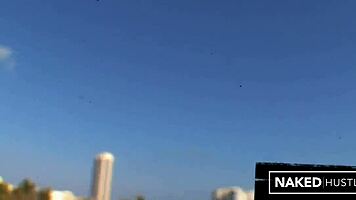 Petite Veronica Fucked on Miami Rooftop