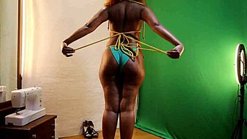 Sunflower bikini try on haul, looking more sexy