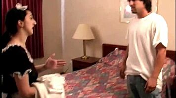 tracy & samara mae hotel employees get belt spanked