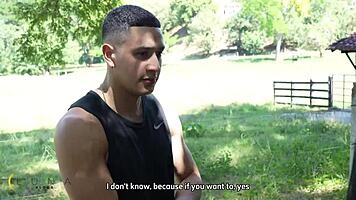 I, petite girl, lost inn the countryside, fucks a stranger - Luna Vitaler & Max Betancur