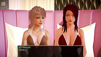 My new family game turns erotic with big tits redhead