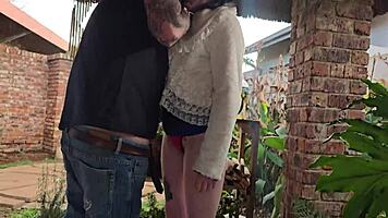 Cuckold My Friend Sharing His Wife For A Quick Outdoor Fuck