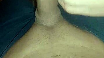 Masturbating this big cock without stopping