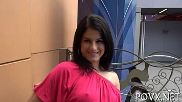 Curvy legal teen craves massive peckers