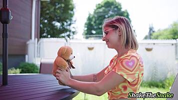 shake the snake, she moans as stepdad pounds her hard