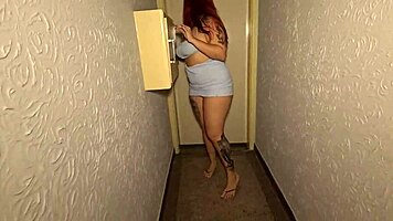 redhead brazilian teen takes huge black cock in anal assfuck