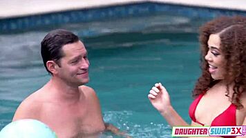 Perverted Stepfather Stepdaughter Share Intimate Fucking Secrets