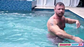 Perverted Stepfather Stepdaughter Share Intimate Fucking Secrets