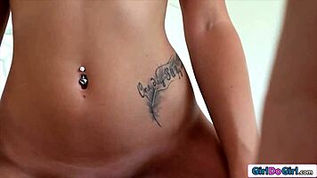 Coed Babe Facesits New Girl in Sorority