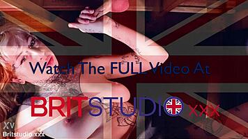 Hot alt college student gets covered in cum at milking table 😈