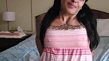 Adorable Petite Emy Angel Shows Off Cute Charm!