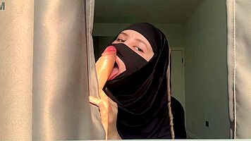 Slutty Muslim Deepthroat Teacher Moaning