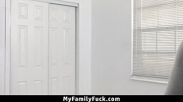 Hijab Stepsister Rides Stepbrother For Some Orgasmic Interracial Pleasure - Myfamilyfuck