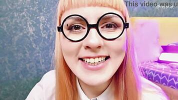 pov fuck your teacher in her cheesy stinky asshole sniff it