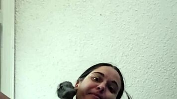 Emy angel caresses petite pussy