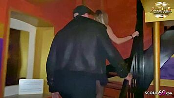 scout69 user at threesome with two women in p-club flensburg