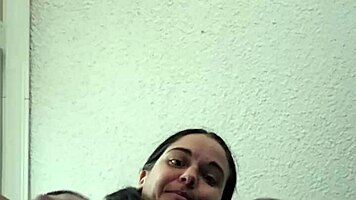 Emy angel caresses petite pussy