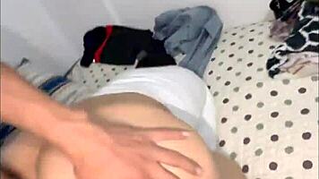 modelo argentina begs for rough pussy pounding and cum