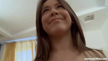 Shameless Teen Lara Fucks Cock
