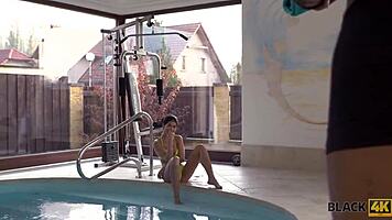 black4k muscular black coach satisfies all dirty needs of teen 18+ babe 😏