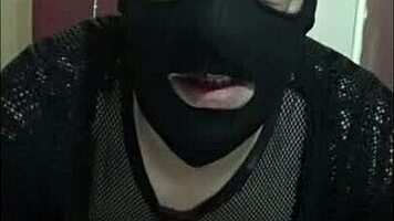 Mark Wright, a bisexual crossdresser, savors ass, piss, and cum flavors in his anal debut.