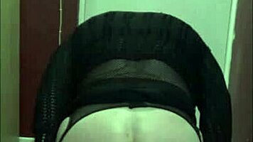 Mark Wright, a bisexual crossdresser, savors ass, piss, and cum flavors in his anal debut.