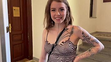 Regular Guy Meets Eden Ivy For Tinder Date With Public Flashing And Sloppy Deepthroat