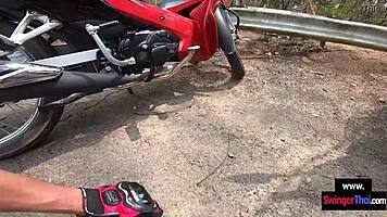 Amateur Asian Teen Sex With Her Big Dick European Boyfriend After A Day Out