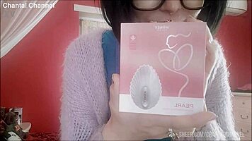 chantal squirts with new sex toy