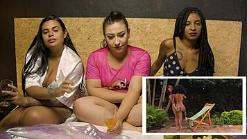 React Ao Filme Bobeou Dançou - Sant Assistindo Seu Primeiro Porno Com A Presença De Ariella Ferraz A Gata Hardcore Que Só Faz Anal - Amanda Borges - Aquele Mario