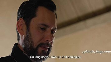 Teaching Prayers While Ass Fucking Tight Teen Butt