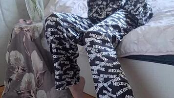 Elza Kom Nylon Tights Fetish Worship