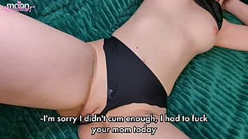 First time caught wanking and taught fucking with dirty talk in amateur setting