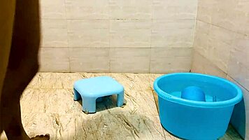 I got gifted a huge cock fuck by the beautiful asian in the bathroom despite my denial.