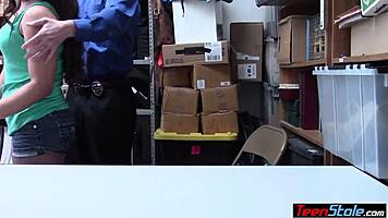 Petite Teen 18+ Thief Fucked By Two Perverted Lp Officers