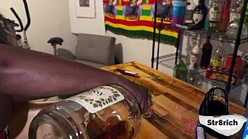 Stepsister Twerking In New Benz For Ride