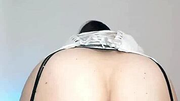 'Hey, I masturbate secretly for you, want some dick?' she asks