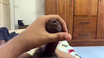 milf jerked me off before school with big cock creampie