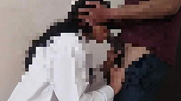 college trainee nurse sucking doctor bbc dick in private cabin