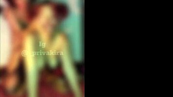 Clown Girl After Halloween Party Free Scene