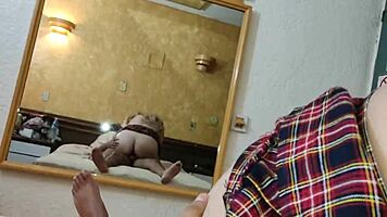 Busty Girl Riding His Boyfriend Cock - Pov